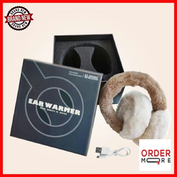 Adjustable Heated Ear Muffs with 2-Level Warmth for Winter Sports main image 3